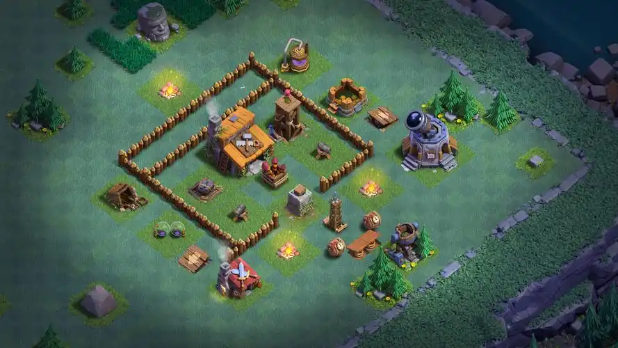 夜世界3本经典阵型:):)(防御力超高)_部落冲突_九游论坛