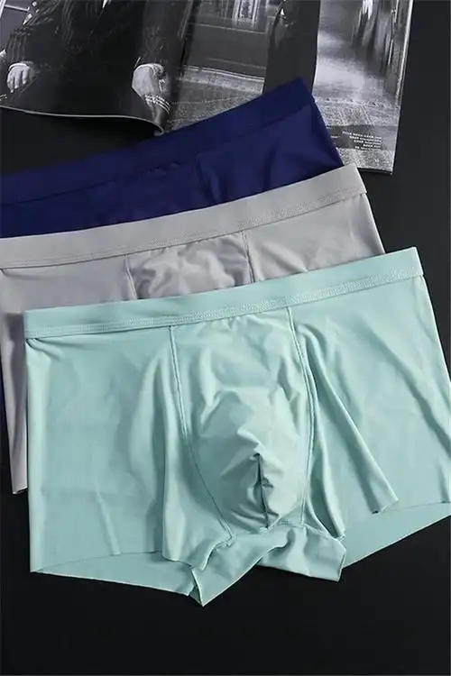男士内裤冰丝四角