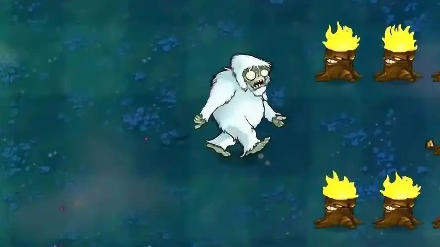 雪人僵尸会被火炬融化吗