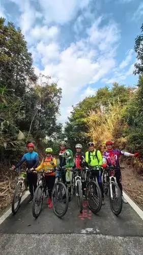 休闲骑行阳山七拱镇靘雾山(2020年12月25日至29日)