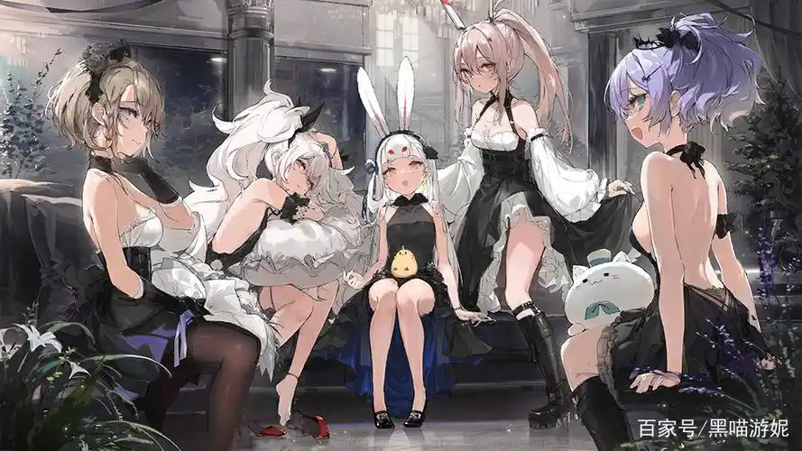 碧蓝航线日服周年庆三期过场图 官方放飞泳装皮肤卫星 花园超给力