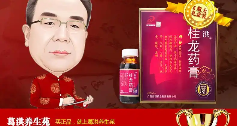 葛洪 桂龙药膏 202g*6瓶