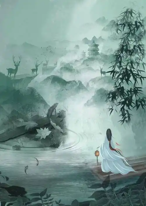 山水有清音6首逍遥诗词选离尔虞我诈小舟从此逝江海寄余生