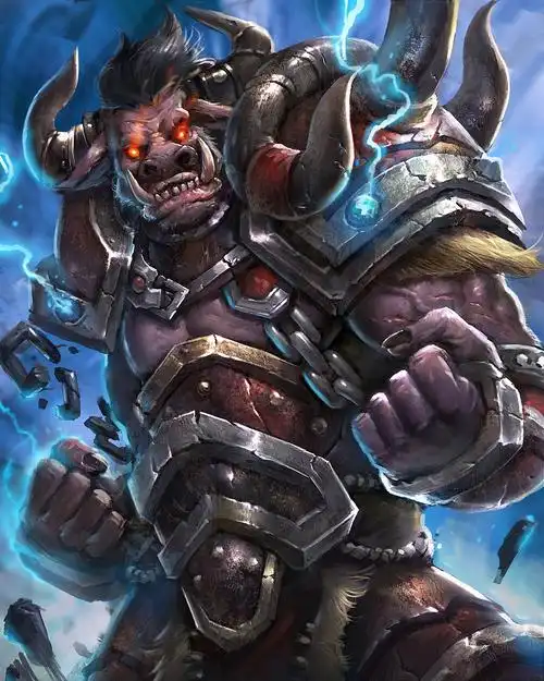 牛头人|插画|游戏原画|透明人梁毅 - 原创作品 - 站酷 (zcool)