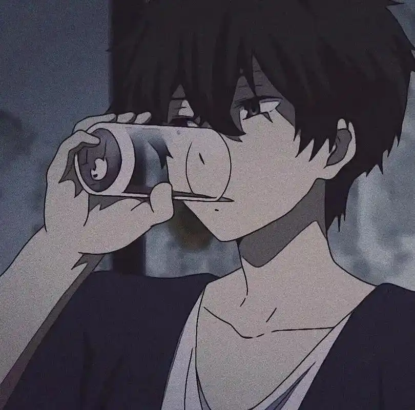 超丧的伤感男生头像