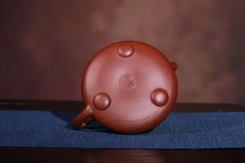 卢小伟紫砂壶作品 石瓢壶 原矿大红袍砂料 170cc 光器 助理工艺美术师