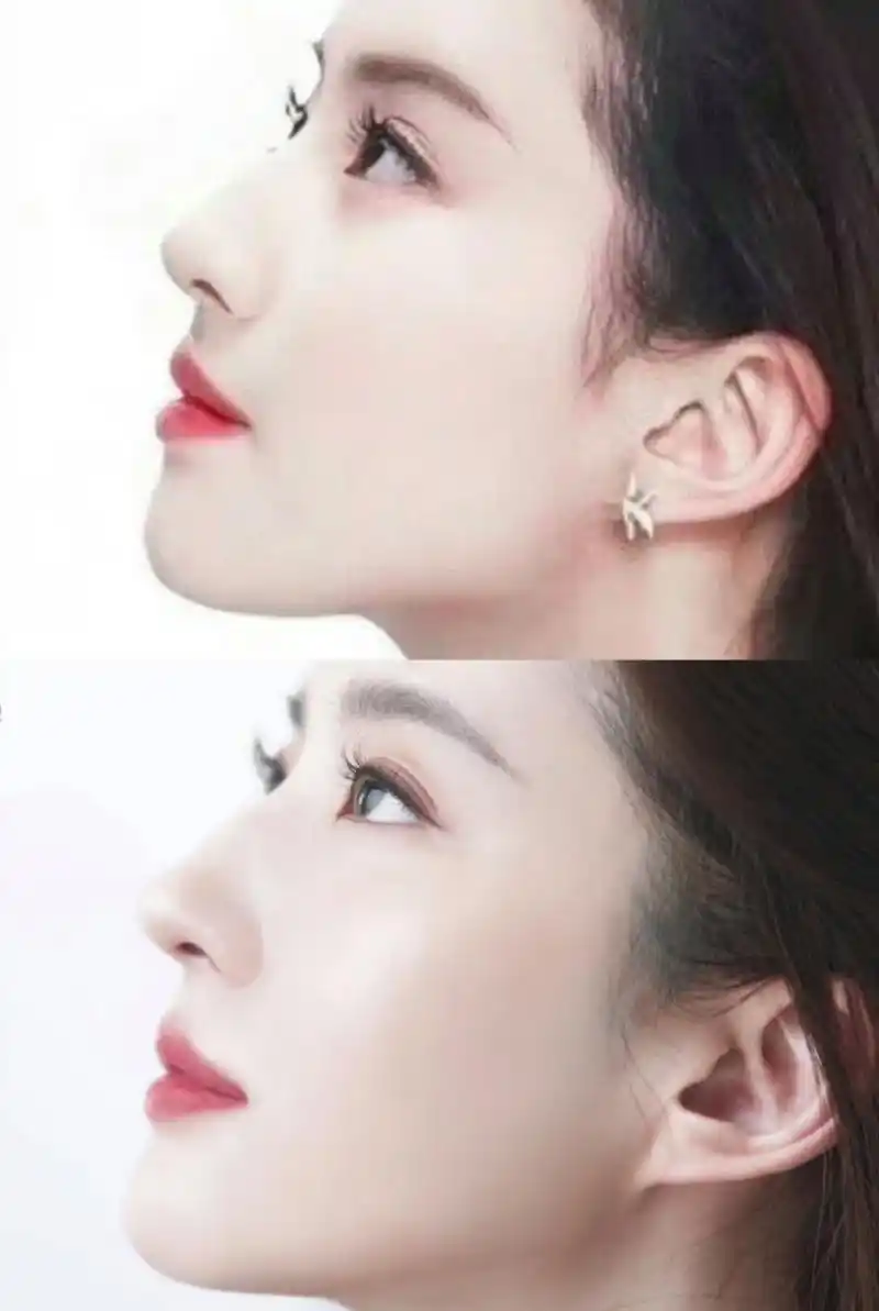 刘亦菲最新出镜大片侧颜截图,两张图横跨20年,感觉变得更沉稳了. 67