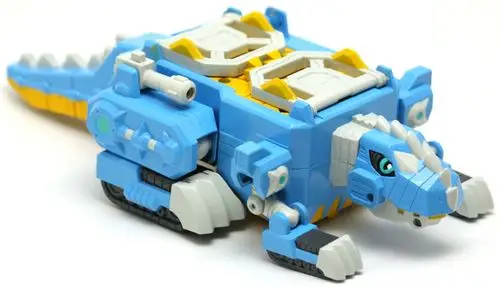 灵动创想8寸快乐酷宝动漫可爱益智变形玩具7514霸龙恶少 连环发射