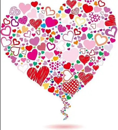 各式各样的心形图案