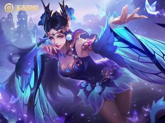 的星元部件,金色仲夏夜之梦,在特效上来讲可以说是貂蝉皮肤的天花板