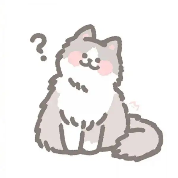 手绘可爱卡通猫咪头像