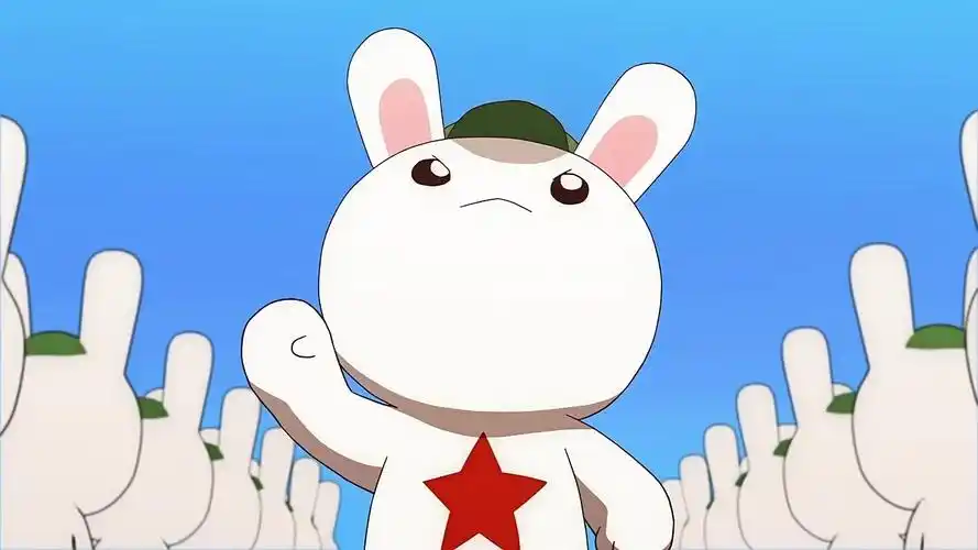 那年那兔那些事兔子振奋宣誓捍卫疆土看得我热血沸腾