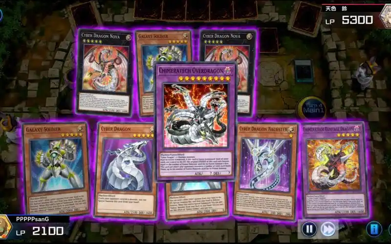 游戏王masterduel电子龙奇美拉嵌合终结龙9素材融合