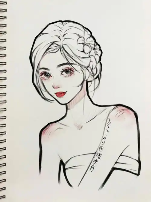 挑战画100位美女之鞠婧祎图1还是图2