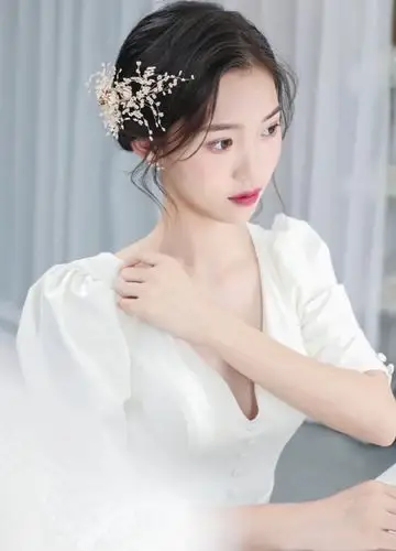 清新的韩式新娘出门造型图片第4页