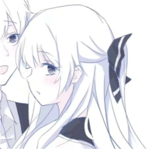 阳光治愈动漫情侣头像时光温柔还需你懂