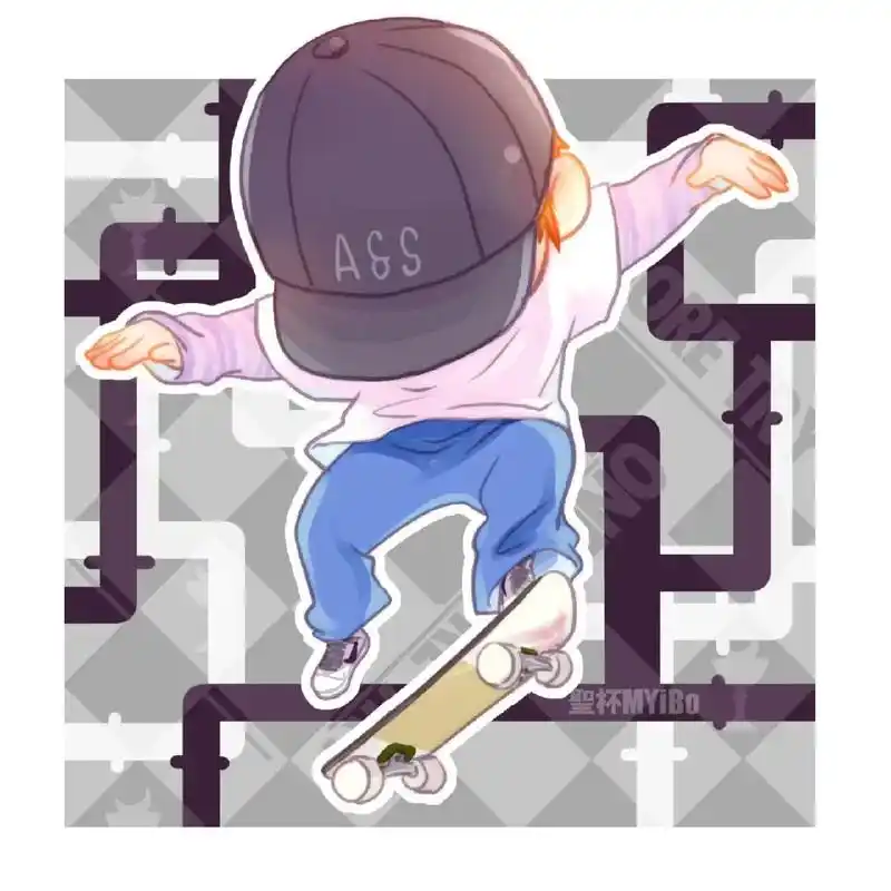 王一博旁观者 #q版人物 #从漫画里走出来的男孩 - 抖音