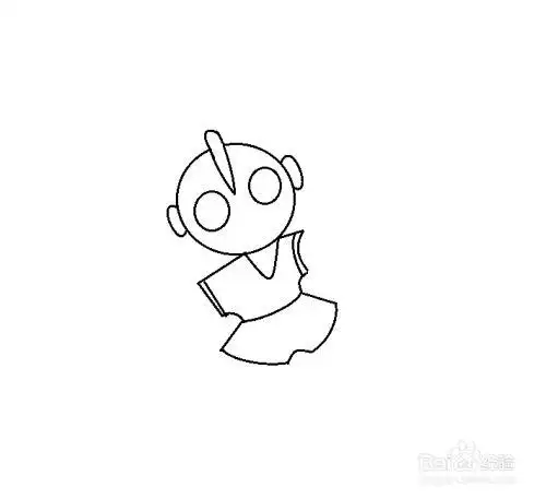 怎么简单画杰克奥特曼