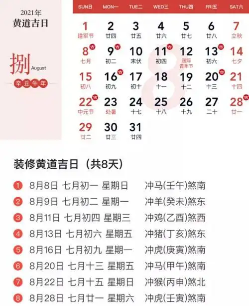 2021年3月入职的黄道吉日