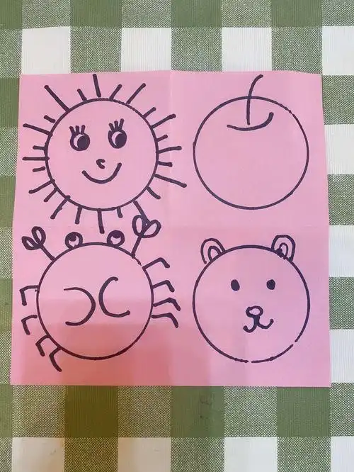 【延期不延学,假期添精彩】美术《圆形创意画》