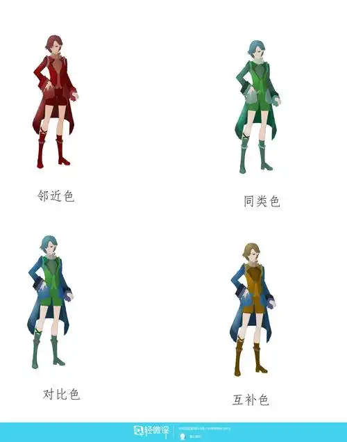 《服装配色训练—色彩搭配入门基础练习》by 随心就好