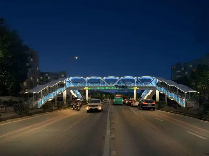 深圳宝安人行天桥照明设计2021神灯奖申报雅江创意照明奖