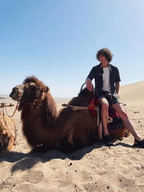鸣沙山月牙泉风景 gobi desert 🐫🌵