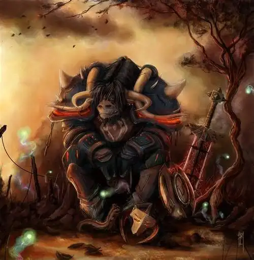 魔兽wow#牛头人战士