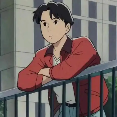 动漫男生头像你我皆路人有缘再见