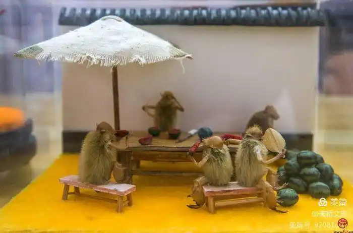 山东手造天桥百工⑥济南毛猴惟妙惟肖绘习俗