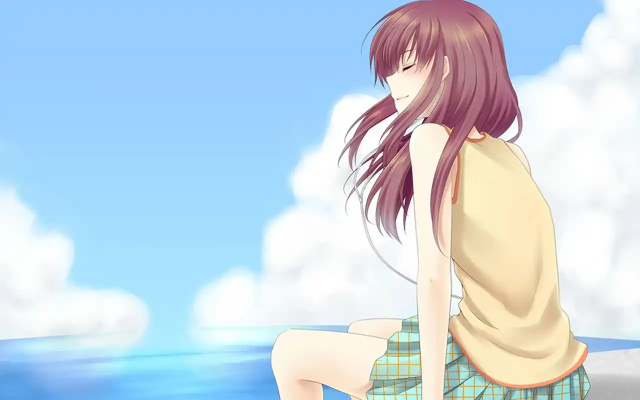 软萌可爱动漫美女图片桌面壁纸-卡通动漫-手机壁纸下载-美桌网