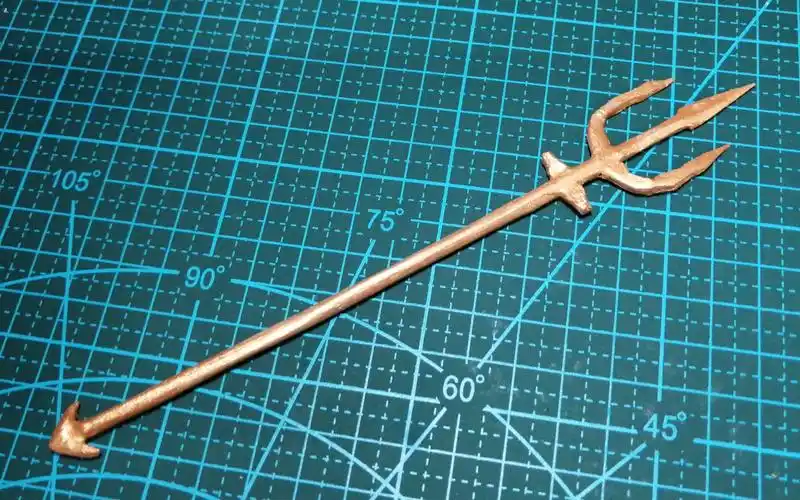 用一次性筷子制作海王三叉戟_哔哩哔哩_bilibili