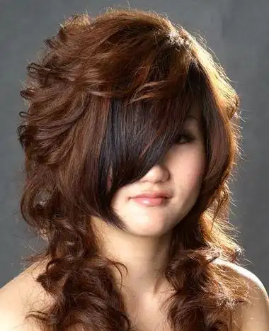 从发根开始烫发图片 女生烫发根的效果图(2)_发型师姐