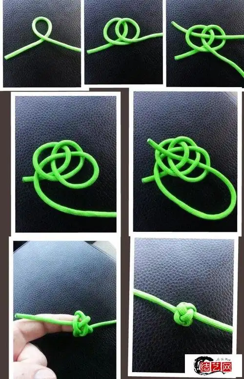 结绳教程纽扣结