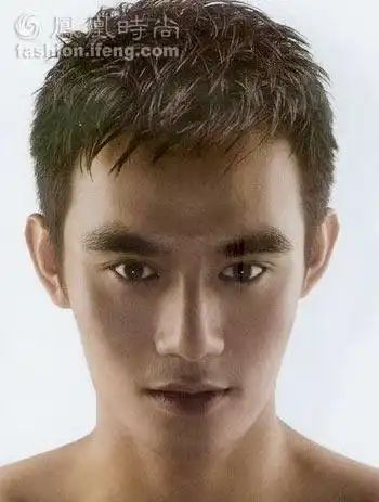 17岁男换个发型 有图片