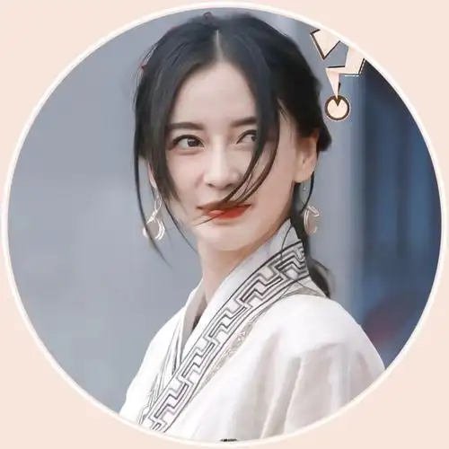 angelababy杨颖圆框头像