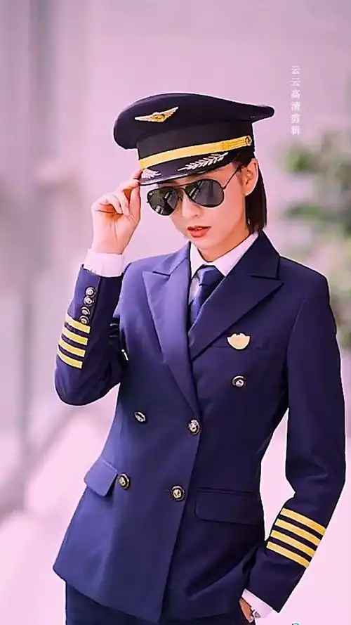 佟丽娅 优雅的气质,这机长走路带风超帅,太爱了 #爱的厘米