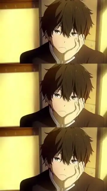 《冰菓》 情头千千万这个男人占一半 校园四霸之折木奉太郎