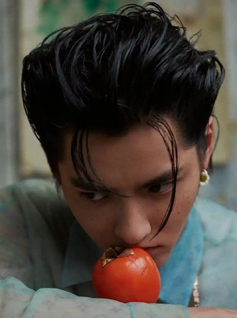 既雅致贵气又不羁成熟,吴亦凡以自身足够的帅气和自信,驾驭了恰到好处