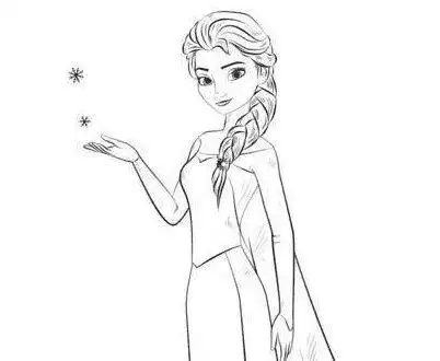 冰公主怎么画简单又漂亮叶罗丽冰公主怎么画简单又漂亮