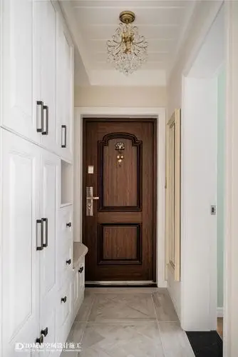 美式玄关设计效果图