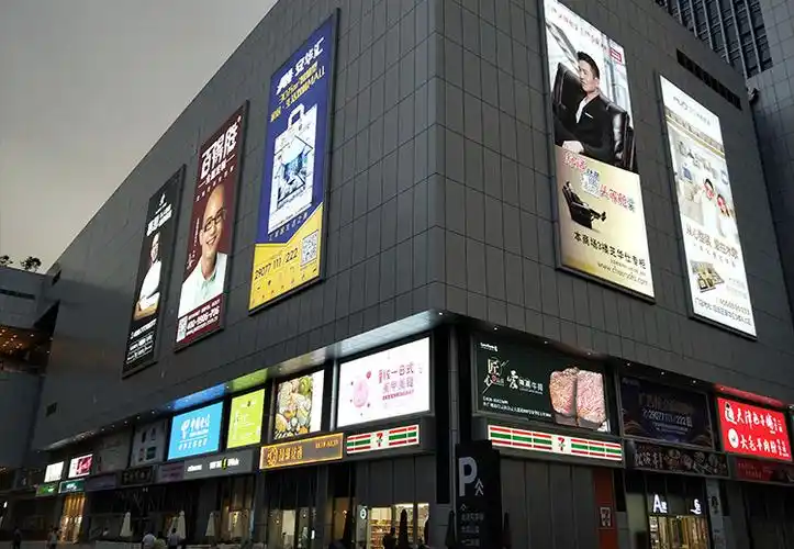 led拉布灯箱定做铝合金地铁站商场户外防水大型外墙灯箱广告牌