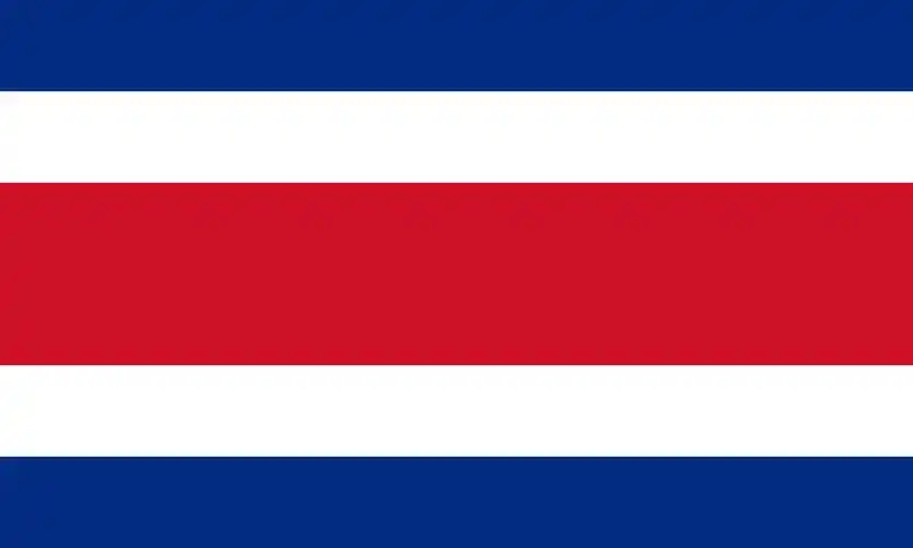 は蛋国旗哥斯达黎加