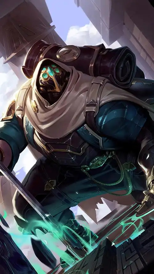 lol英雄联盟 武器大师 贾克斯 jax 手机壁纸