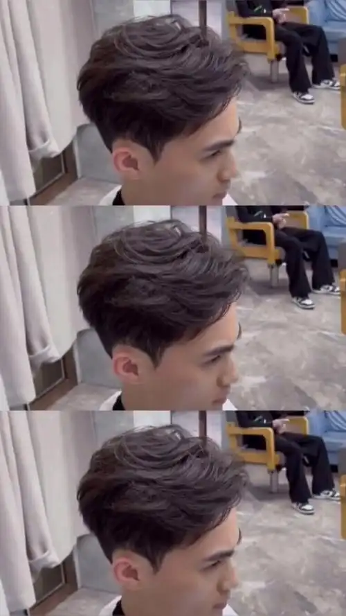 男孩子炸街必备发型·港风侧背