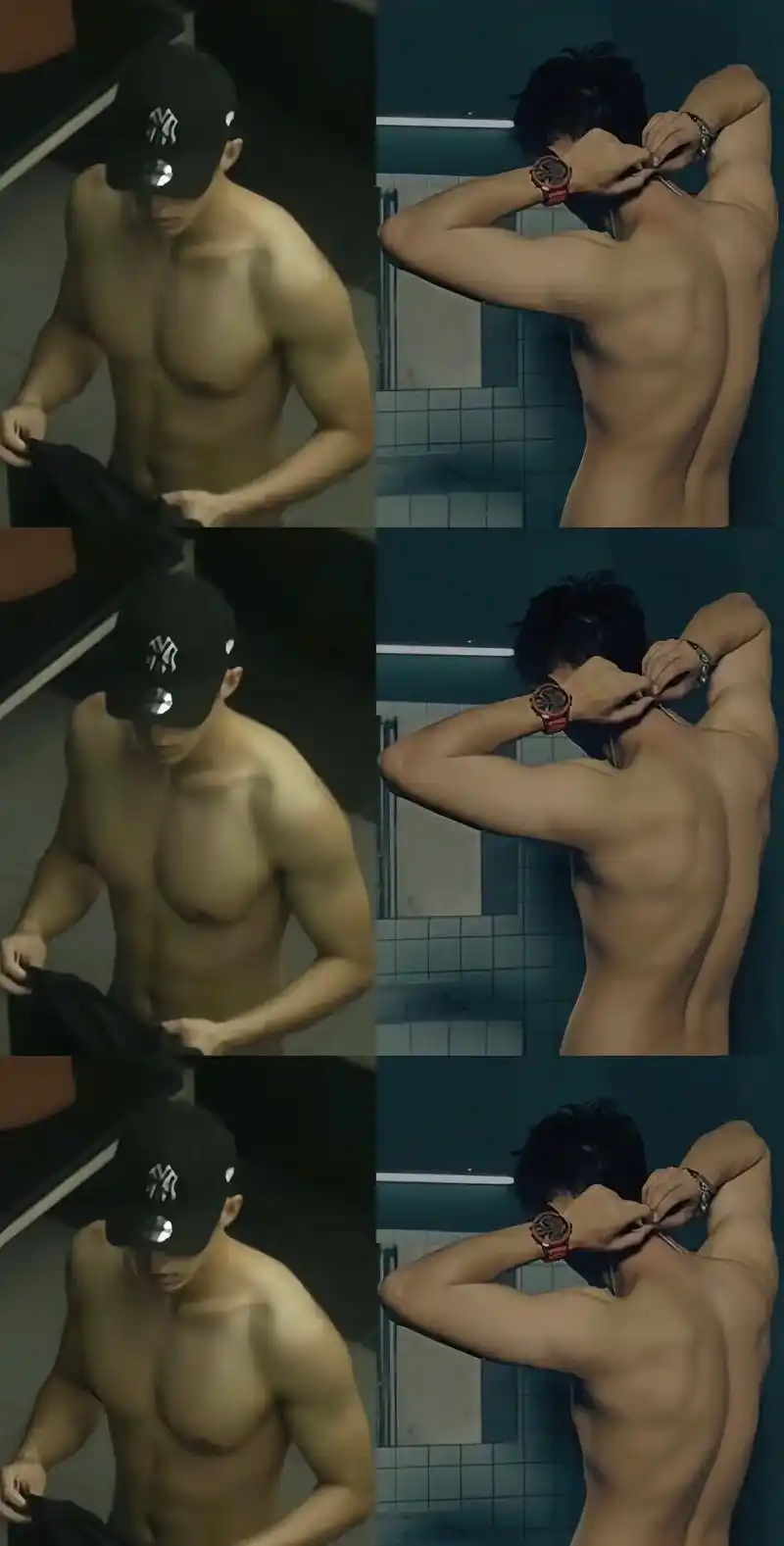 黄景瑜 #全网挑战好身材 刷过及摸过,嘴一个,走了02# - 抖音