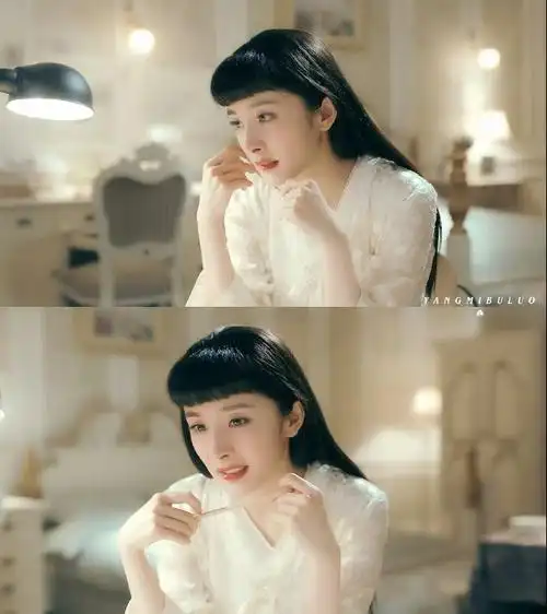 杨幂哈尔滨1944民国风造型##杨幂关雪侧颜