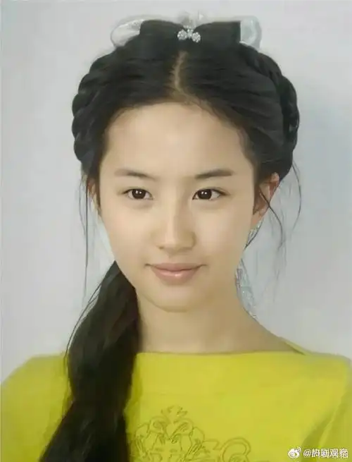 #刘亦菲18岁时素颜照##刘亦菲天选小龙女#