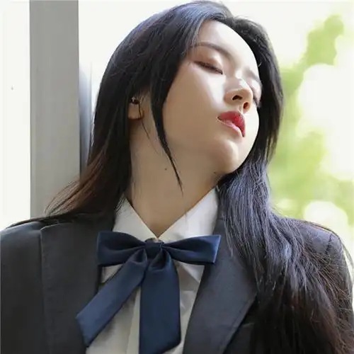 高冷学院风御姐女生头像图片