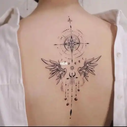 绝绝绝美了 | 女生后背纹身 | 上海纹身